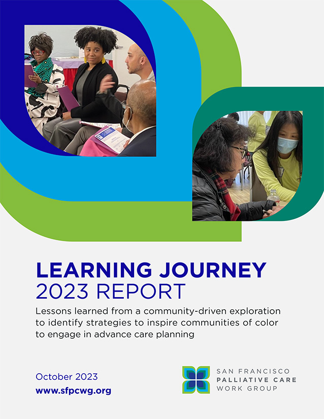 Thumbnail front cover to the Learning Journey Report.